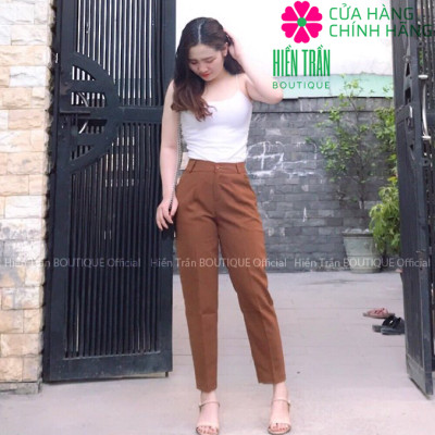 Quần tây nữ cơ bản Hiền Trần BOUTIQUE 3 màu, chất vải cao cấp, form chuẩn, vải không nhăn