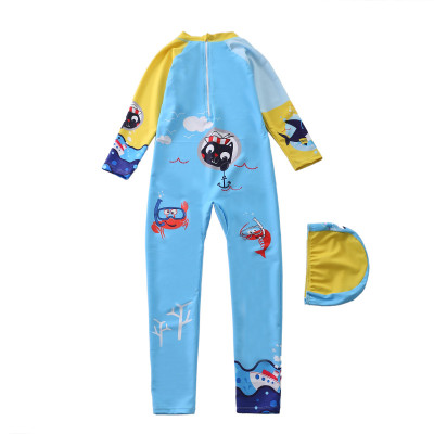 BỘ ĐỒ BƠI LIỀN DÀI CHO BÉ TRAI HÌNH CÁ MẬP DỄ THƯƠNG CHE NẮNG CHỐNG LẠNH