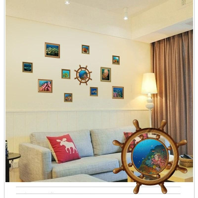 TRANH DECAL, GIẤY DÁN TƯỜNG " ĐẠI DƯƠNG BÍ ẨN"