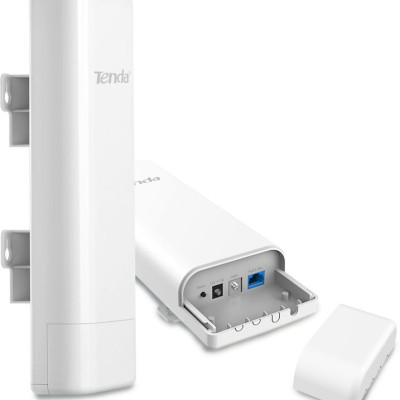 Thiết bị thu phát wifi ngoài trời tốc độ cao phạm vi 10km CPE O6 Tenda hàng chính hãng