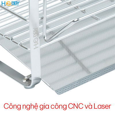 Kệ để dụng cụ rửa chén gác chậu rửa inox 304 Hobby home decor KRC12
