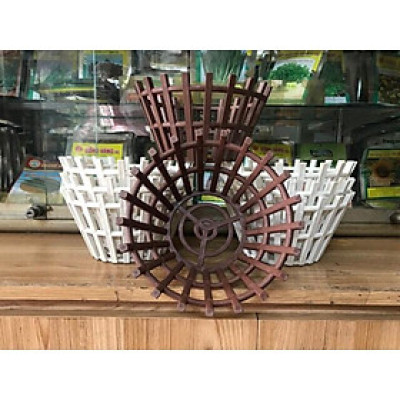 Chậu Trồng Lan Nhựa Giả Gỗ Có Nan Phụ phi 16 & phi 20