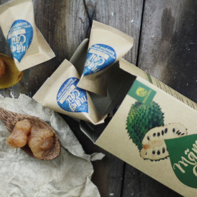 Combo Mãng Cầu Sấy Dẻo Hải Long (120g) + Mứt Gừng Nướng Mật Ong Hải Long (120g)